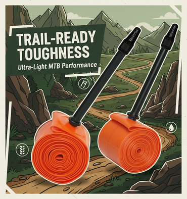 orange mtb tpu tubes