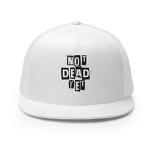 Not Dead Yet Trucker Cap — Vintage Ransom Note Snapback