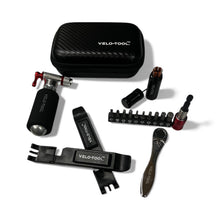 Essential Cafe Stop Tool Kit - Tubeless Repair & CO2 Inflator Bundle Velo-Tool