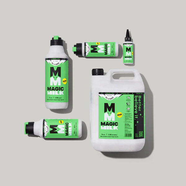 Collection of Magic Max products on a light gray background