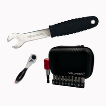 Velotool Pedal Spanner & Mini Ratchet Set - Professional Bike Assembly Tool Kit