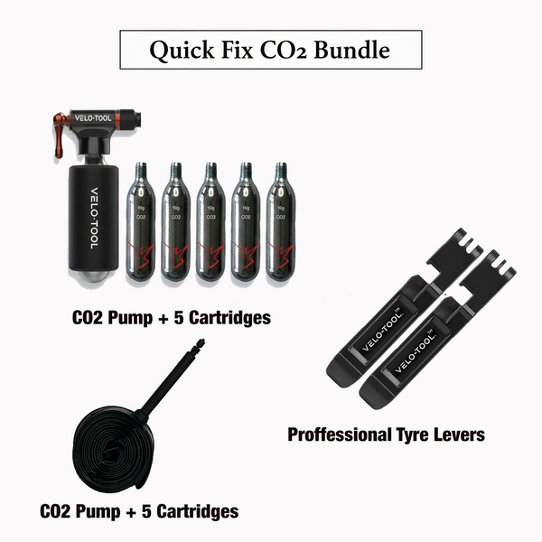Executive Rapid Inflation System - Premium CO2 Bike Pump Kit