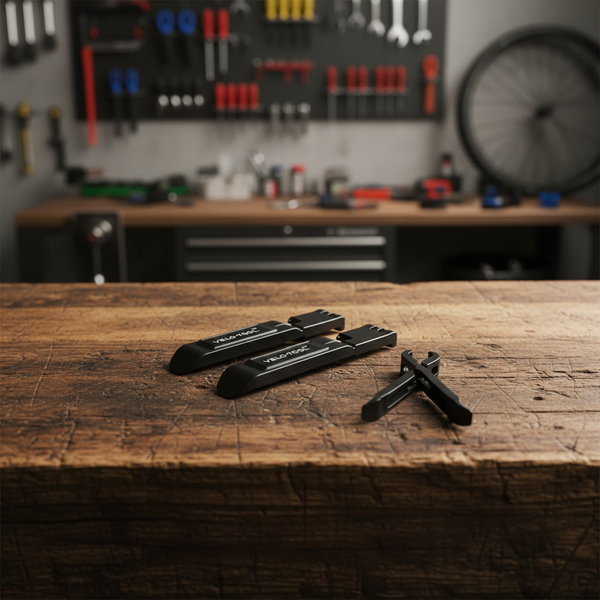 Professional Tire Lever Set - 2-in-1 Tool with Chain Link Function Velo-Tool