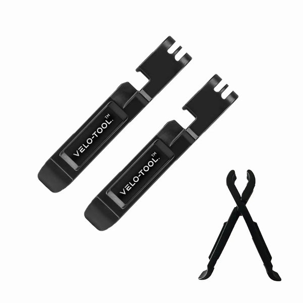 Black Velotool bike tool set on a white background