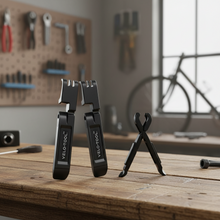 Professional Tire Lever Set - 2-in-1 Tool with Chain Link Function Velo-Tool