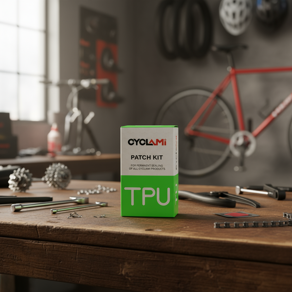 Professional TPU Repair Kit - Glueless Patch System with Cleaning Pads CYCLAMI