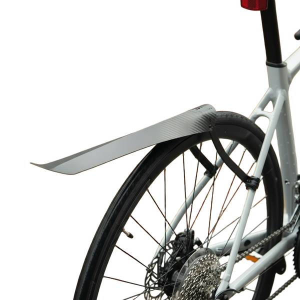 Long Rear Clip-On Fender - Quick Install Mudguard 70g Velo-Tool