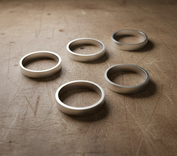 Professional Chain Ring Bolt Spacers - 2mm Washers (5-Pack) Velo-Tool