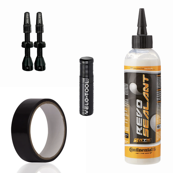 Tubeless Conversion Kit Bundle